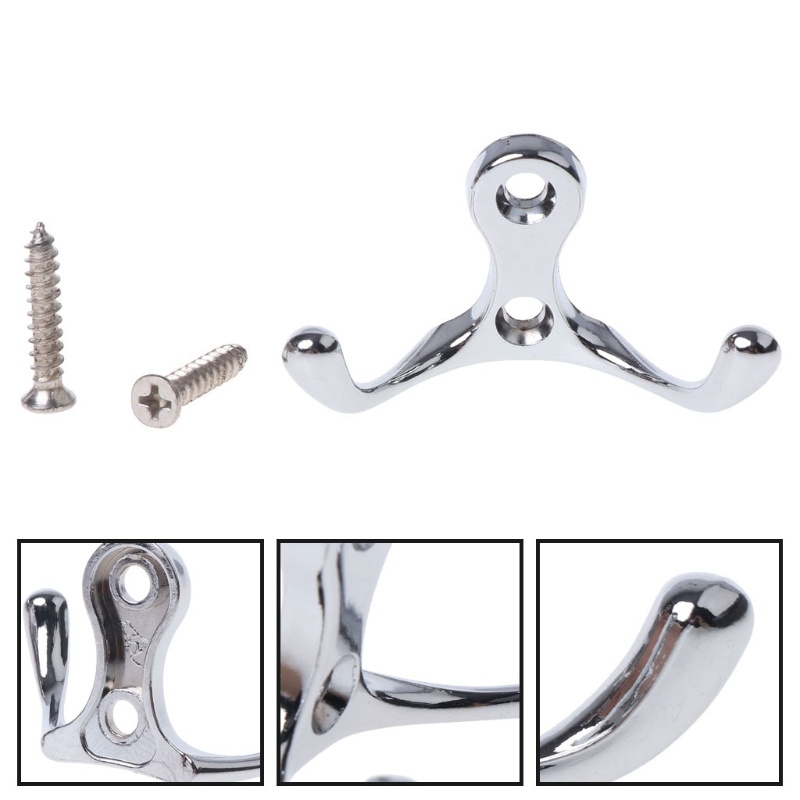 Móc treo đồ gắn tường bằng hợp kim kẽm tiện dụng