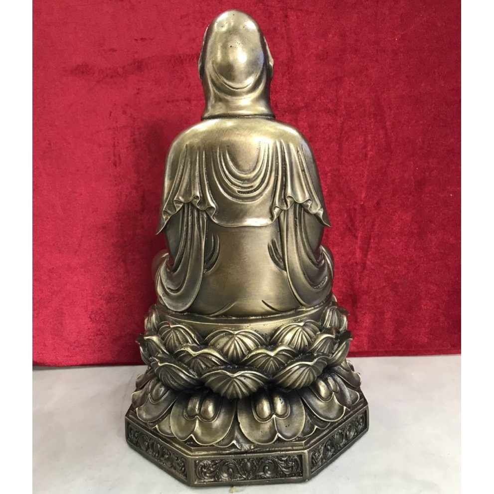 Tượng Quan âm, phật bà bằng đồng MS158a
