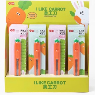 Dao Rọc Giấy hình Carot YZ3330