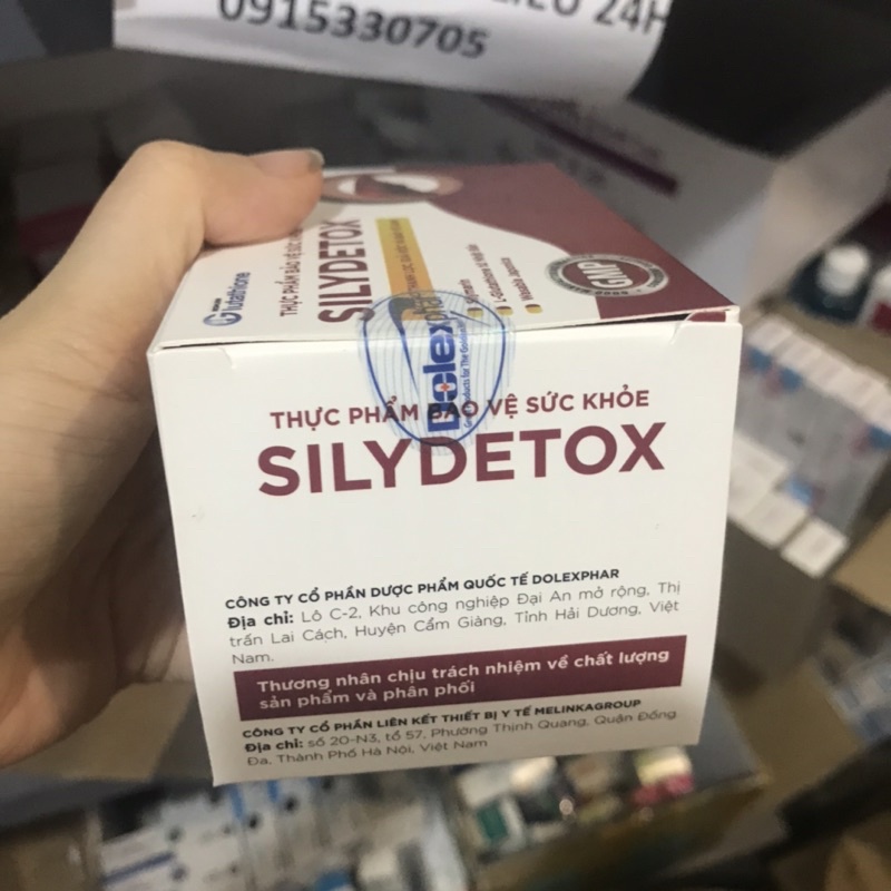 SILYDETOX Hỗ trợ Tăng Cường Chức Năng Gan