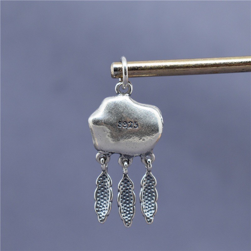 [SIÊU RẺ] Charm bạc lá sen cực xinh - bạc loại 1 siêu đẹp PH204