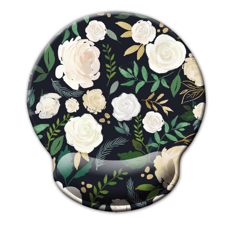 Thảm lót di chuột có đệm kê cổ tay bằng cao su non mềm mại tiện lợi