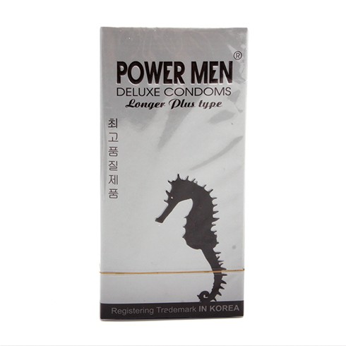 Bao Cao Su Power Men Longer Plus Type Chống Xuất Tinh Sớm (12 Chiếc/ Hộp)