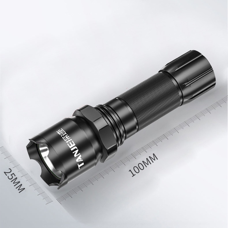 Đèn Pin LED Sử Dụng Năng Lượng Mặt Trời Sạc USB Tiện Dụng