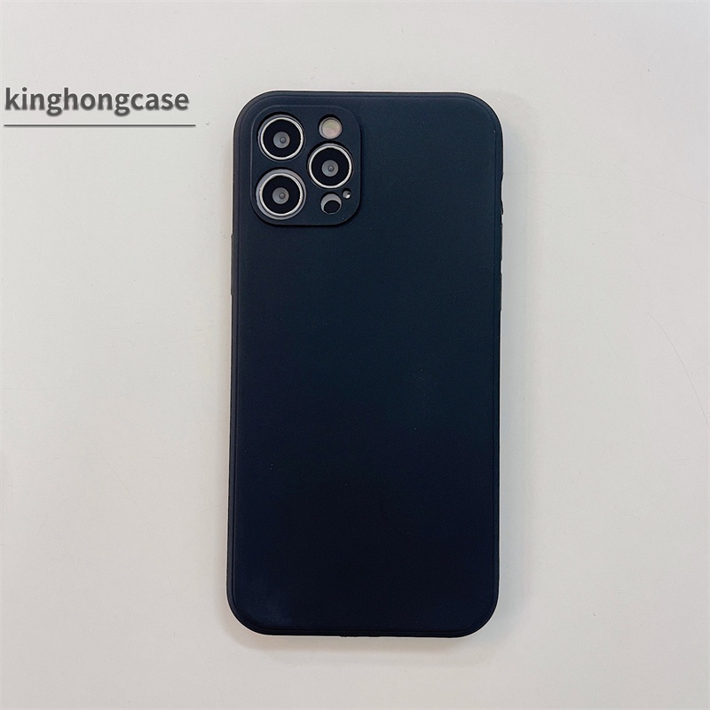 Ốp điện thoại TPU mềm màu trơn cho OPPO A15 A15S A16 A54 A5 A9 A53 A33 A31 2020 A7 A5S A12 A3S A74 A16S A52 A72 A92 A93