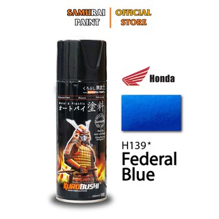 Chai xịt sơn samurai h139 chính hãng màu xanh dương