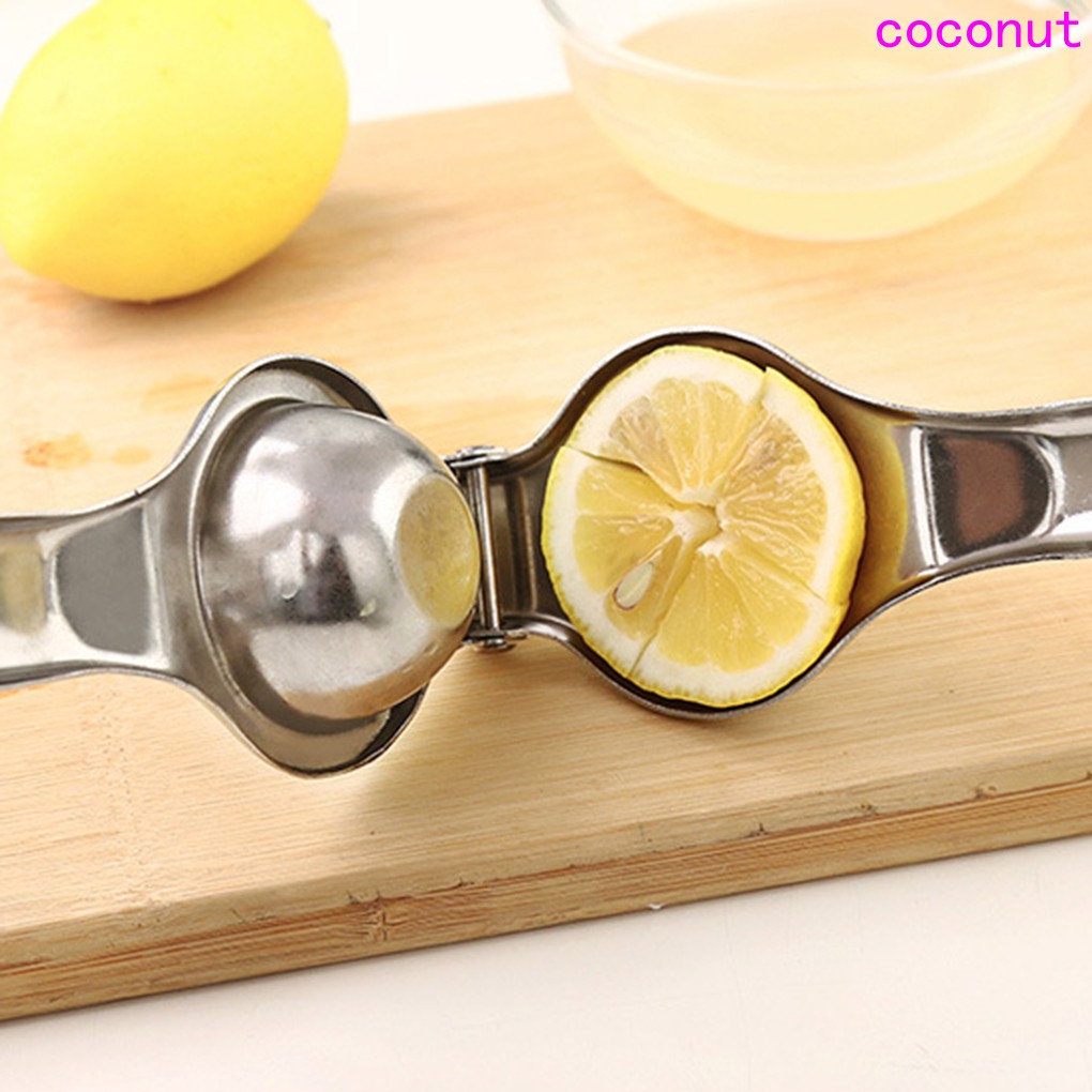 Dụng cụ vắt chanh bằng tay chất liệu inox tiện dụng bền bỉ