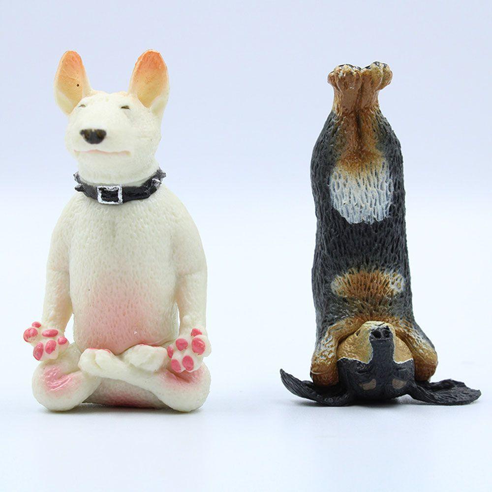 Mô Hình Chú Chó Husky / Bull Dễ Thương Vui Nhộn Trang Trí Nhà Cửa