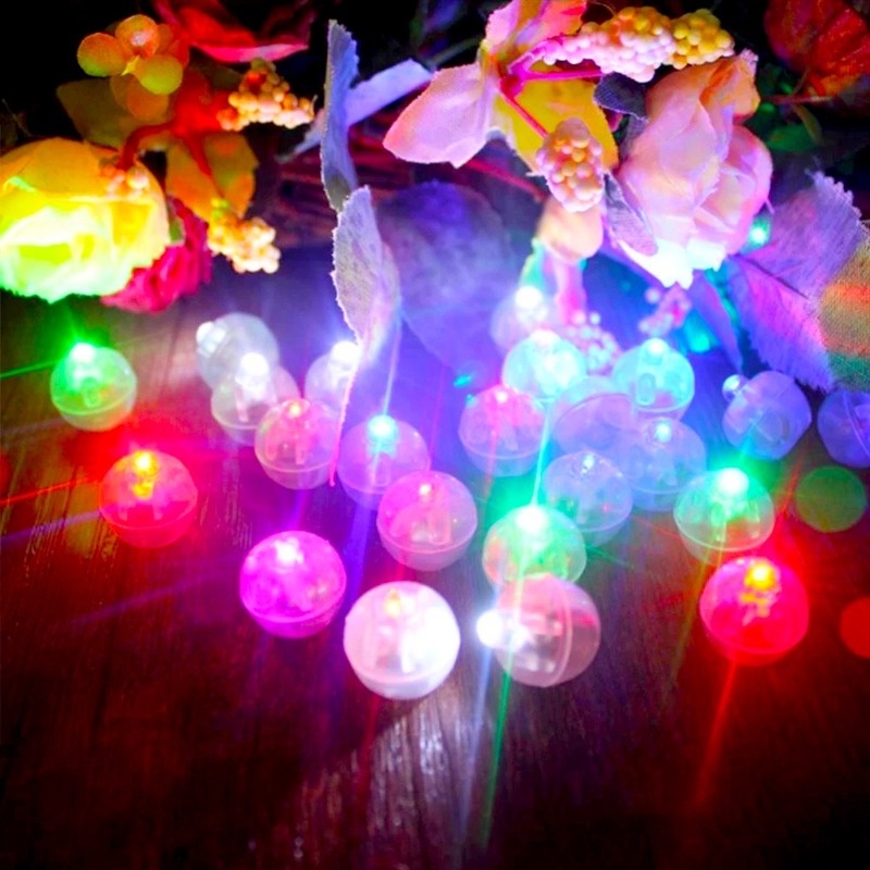 Bong Bóng Đèn LED Nhiều Màu Chống Nước Dùng Trang Trí Tiệc Cưới / Sinh Nhật