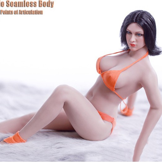 Trang phục bikini 1/6 không mối nối cho mô hình 12"