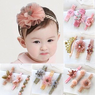 Combo 3 băng đô xinh xắn cho bé gái_set 3 băng đô cho bé