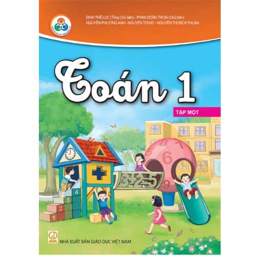 Sách - Combo Toán lớp 1 tập 1 SGK+SBT (Cùng học để phát triển năng lực)
