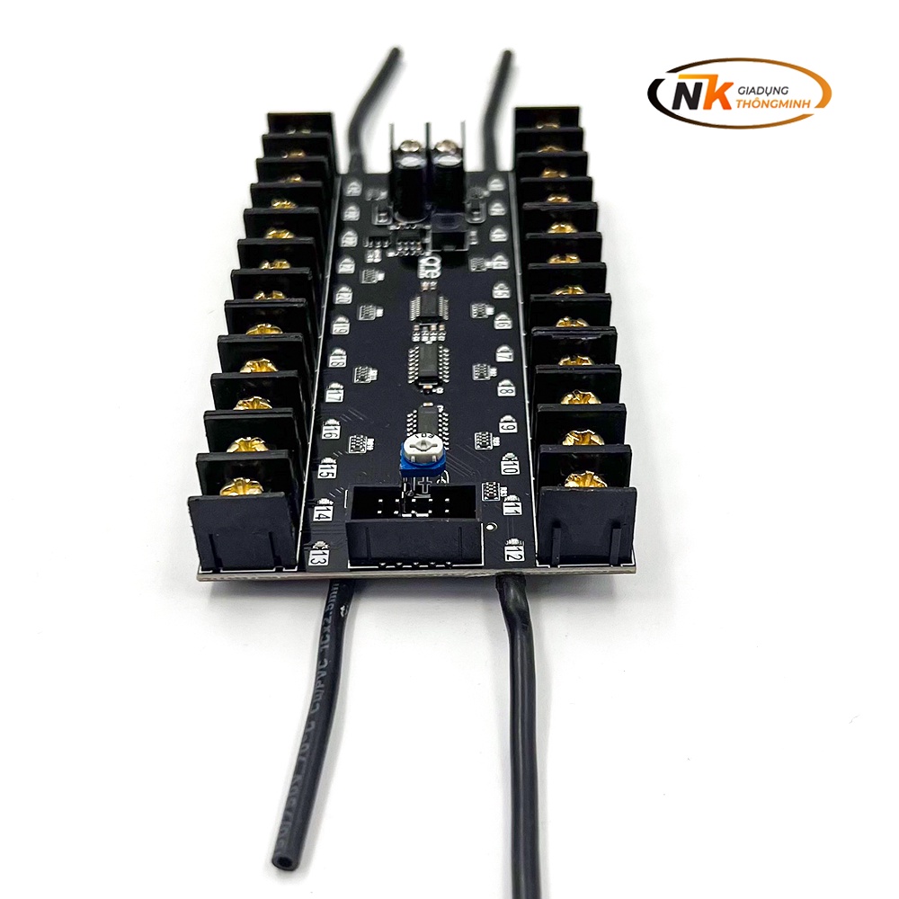 Mạch Điều Khiển LED Vẫy Quảng Cáo 24 Kênh 30A Oneled NK V4.4, Điều Khiển Led Đúc, Led Liền Dây [Hỗ trợ nạp hiệu ứng sẵn]