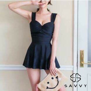 (Hình Thật) Bikini Váy Đi Biển, Váy Dáng Xòe,