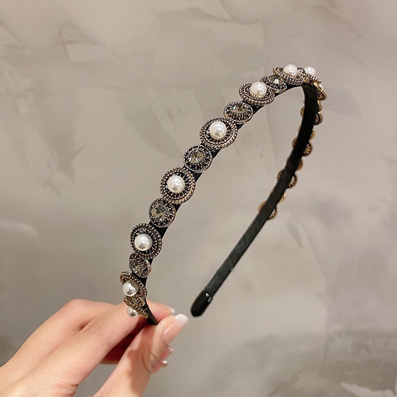 Cài Tóc Đính Đá Pha Lê Nhân Tạo  Sang Trọng Thanh Lịch Style Hàn Quốc HOT TREND MT0006