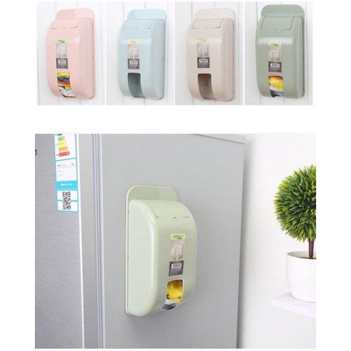 Hộp Đựng Túi Nilon Túi Rác Dán Tường Decor nNhà Bếp Ngăn Nắp Tiện Lợi Form Rộng