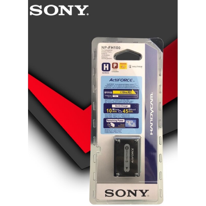 Bộ pin sạc thay thế Sony NP-FV100 - Hàng nhập khẩu