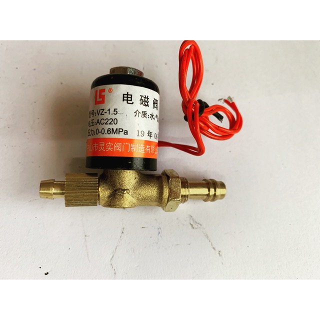 Van khí máy hàn tig AC 220v