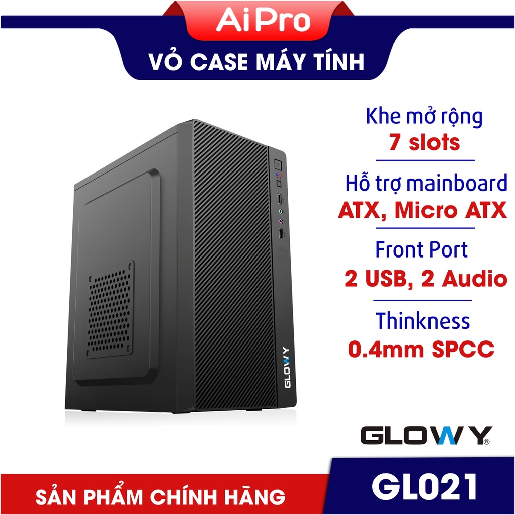 Combo 10 vỏ case, nguồn các thương hiệu Ximatek, Gloway - Chính Hãng - BH 12 Tháng