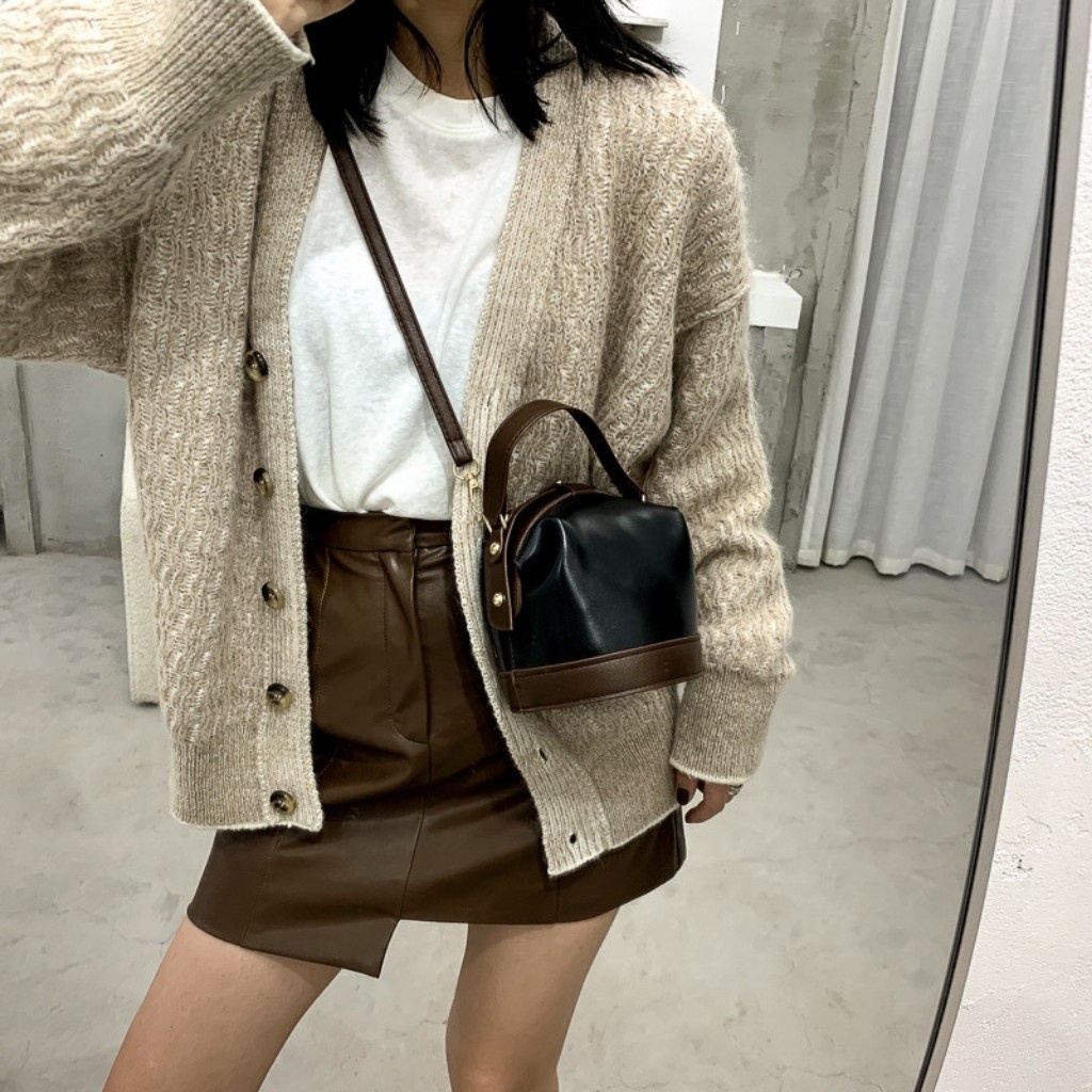 Túi Xách Nữ Đeo Chéo Niche Bag Phong Cách Phương Tây 100Fashion