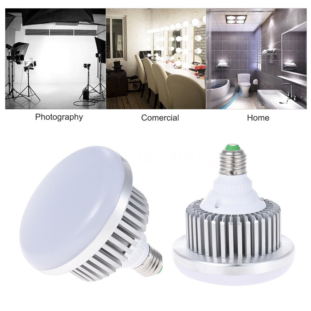 Bóng đèn LED E27 40W 5500K cho đèn studio/gương trang điểm