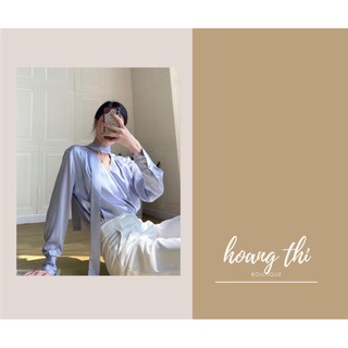 Áo Sơ mi kiểu lụa - thanh lịch