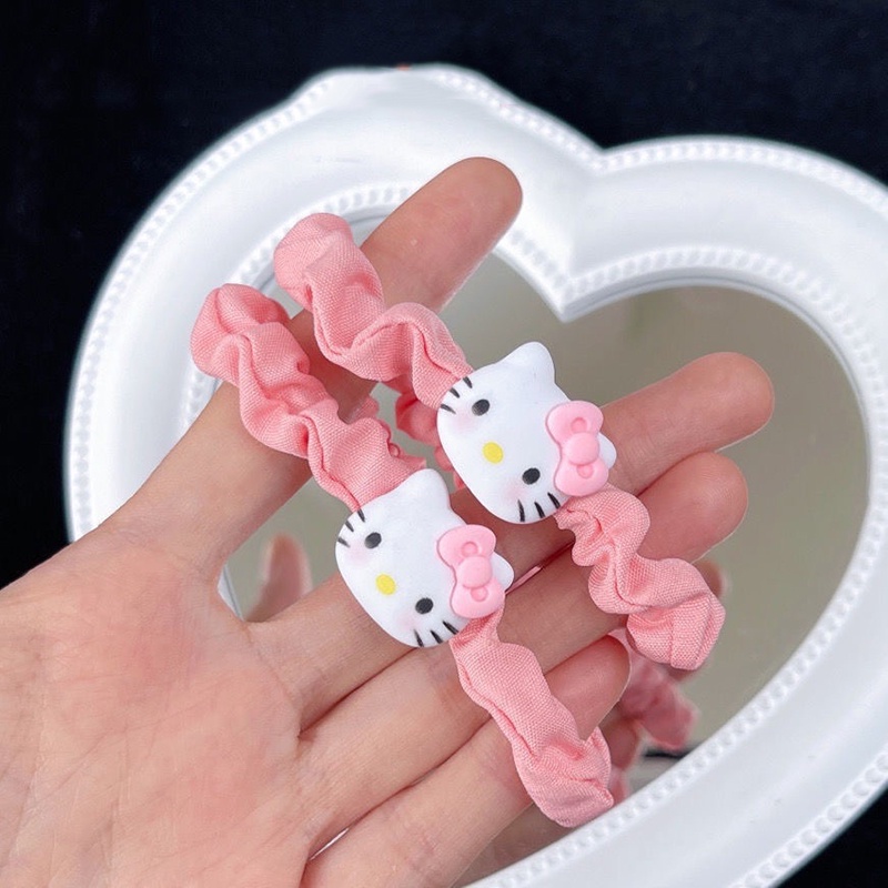 Kẹp Tóc Cỡ Lớn BB Màu Hồng Họa Tiết Hoạt Hình Phong Cách Hàn Quốc Dễ Thương Thời Trang Cho Nữ