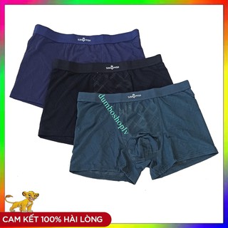 sịp đùi nam thun lạnh thông hơi co giãn 4 chiều - sịp đùi nam cao cấp loại 1 (combo 3)