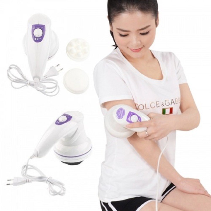 Máy Massage Cầm Tay - 3 Đầu Puli PL-602 Cao Cấp