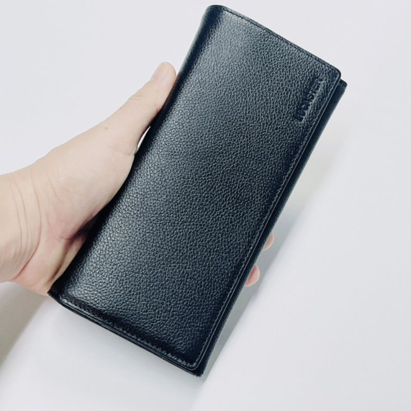 [Da thật] ví dài nam,nữ da thật nhập khẩu wallet công sở bảo trì miễn phí trọn đời.