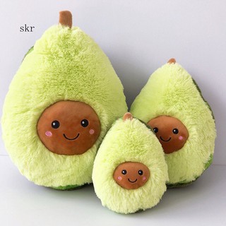 Gối nhồi bông hình trái bơ đáng yêu