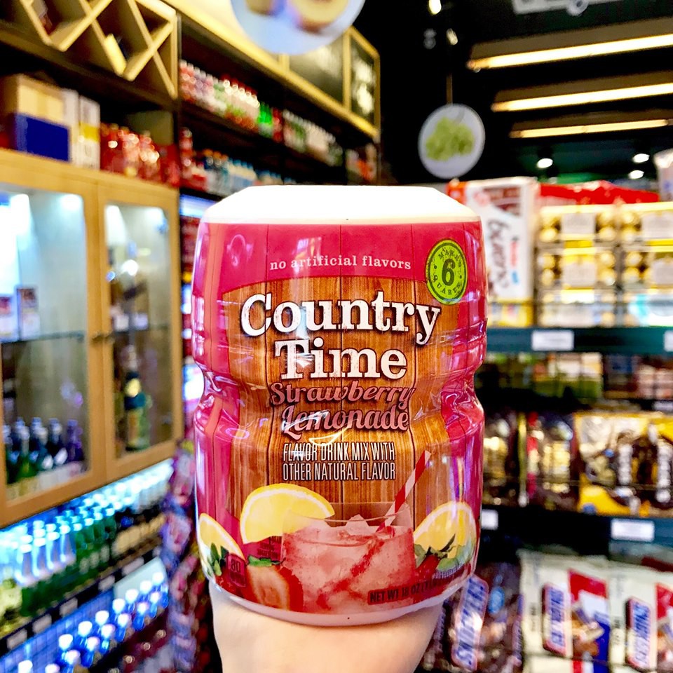 Bột pha Dâu Chanh Country Time 510g - VITAMIN HOUSE