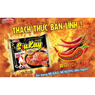 Mì Siu Kay vị Hải Sản 127g
