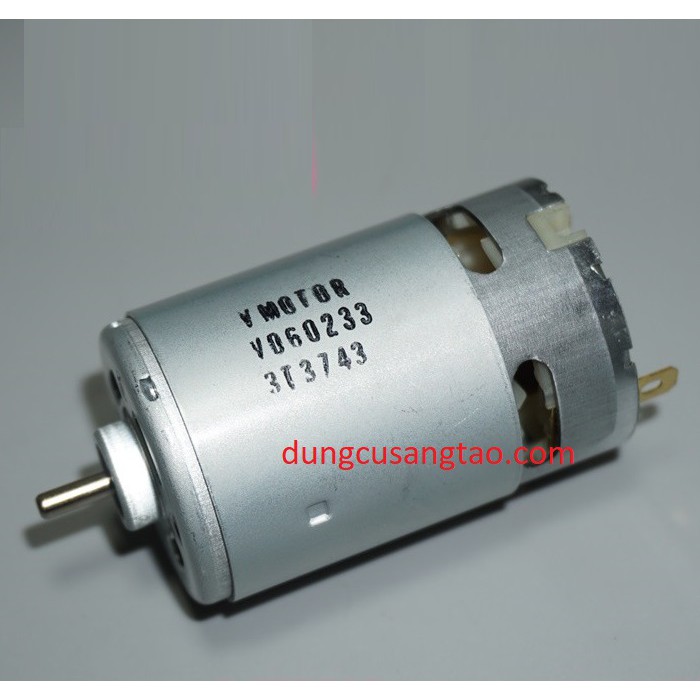 Motor Johnson 555 18v 11000 vòng/phút / Động cơ 555 18vdc 11000rpm (12-24V)