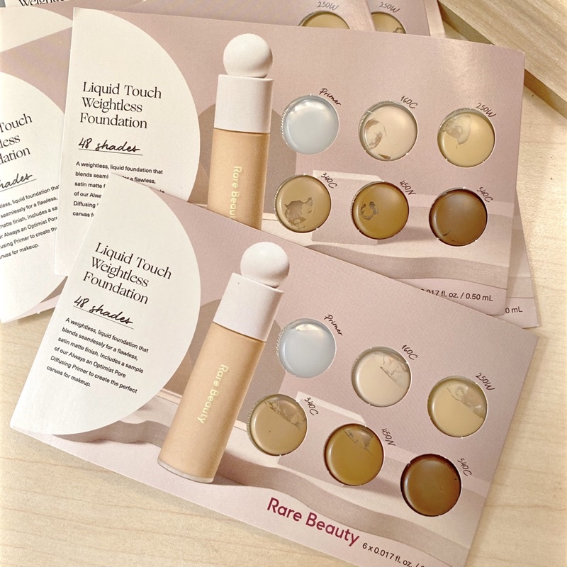 Sample kem nền Rare Beauty Liquid Touch Weightless Foundation