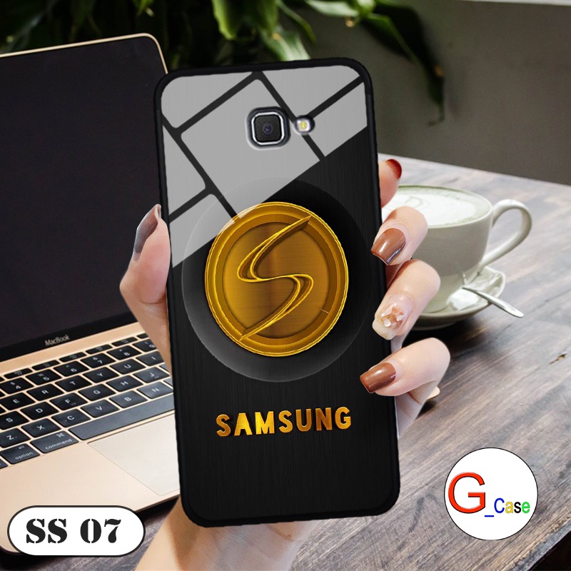 Ốp lưng Samsung Galaxy J7 Prime  - in hình 3D Logo điện thoại