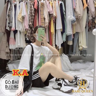 Quần đùi nữ 3 sọc cá tính