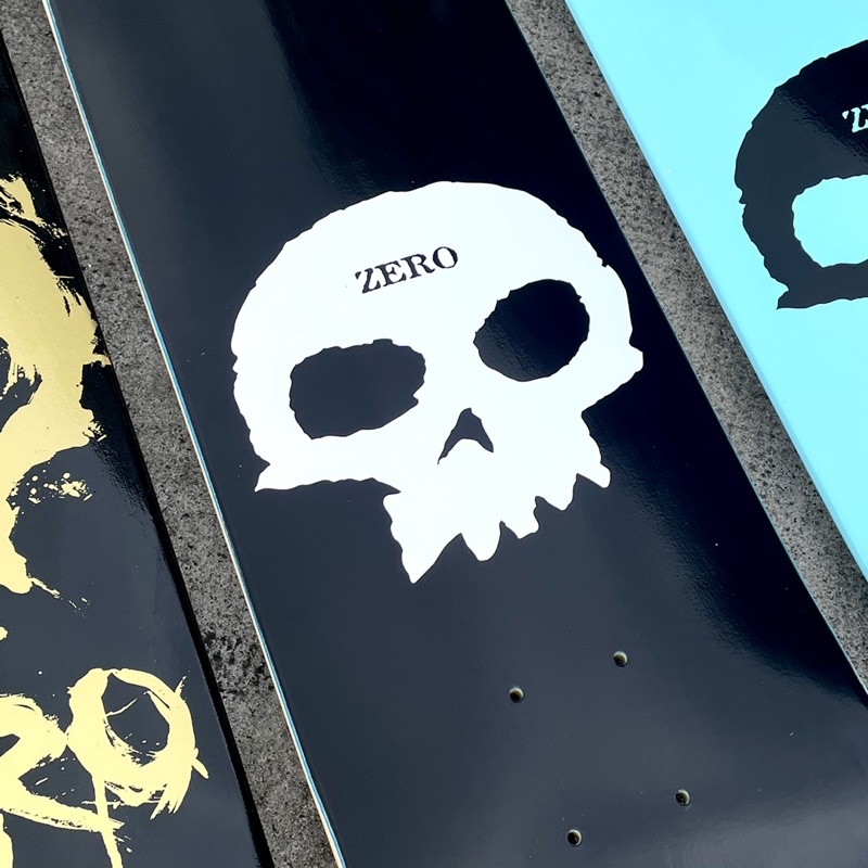 Mặt ván trượt Skateboard ZERO TEAM SINGLE SKULL DECK