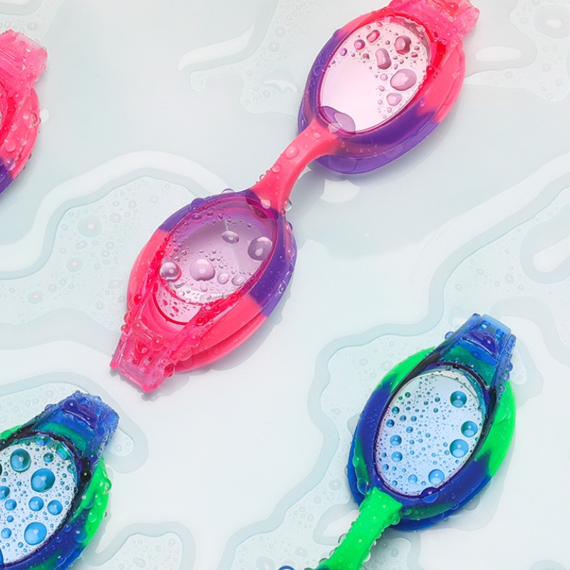 WAVE Kính Bơi Trẻ Em Bằng Silicone Chống Sương Mù &amp; Tia Cực Tím