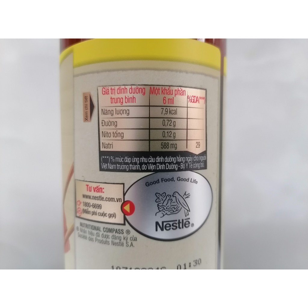 [Chai TT 490ml] NƯỚC MẮM HẢO HẠNG [VN] MAGGI Premium Fish Sauce