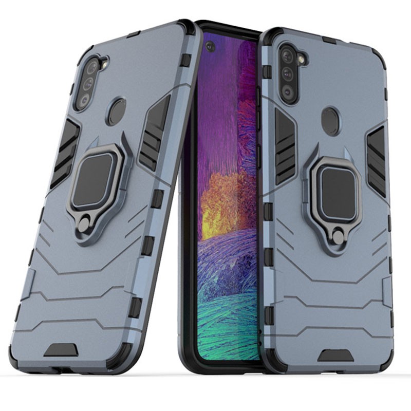 Ốp điện thoại giáp PC cứng TPU silicon cho Samsung Galaxy A11