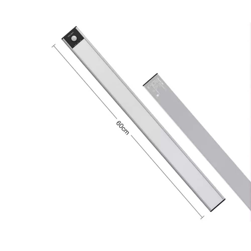 Đèn led thanh cảm biến tích điện Yeelight Sensor Cabinet Light, 20-40-60cm, pin sạc type C - Dễ dàng lắp đặt