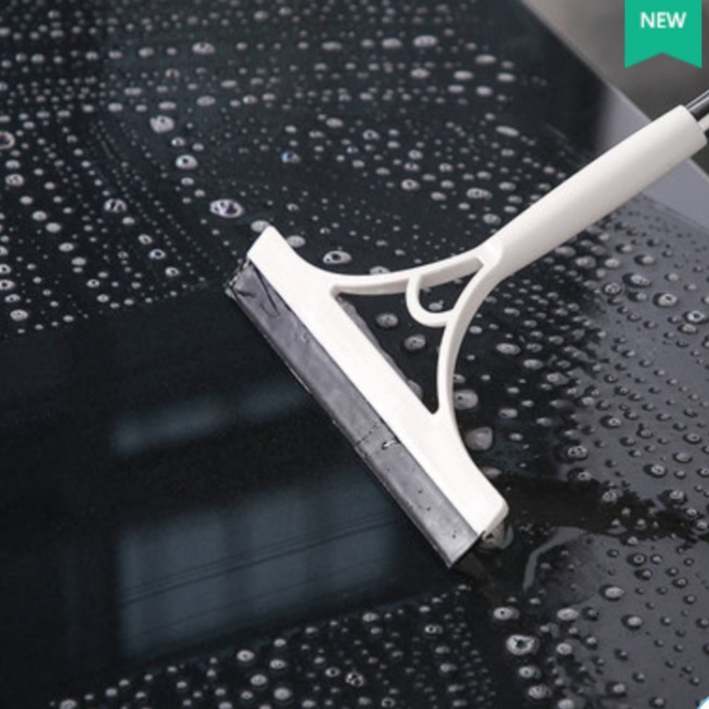 Cây lau kính dài, dụng cụ lau kính cán inox dài 1m