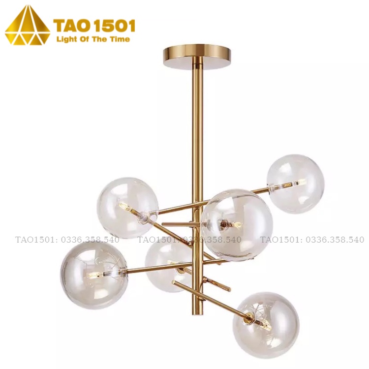 Đèn Thả Trang Trí Chùm Nho - Đèn Thả Phòng Khách - Đèn Thả Quầy Bar Bếp (Tặng kèm bóng led cao cấp)