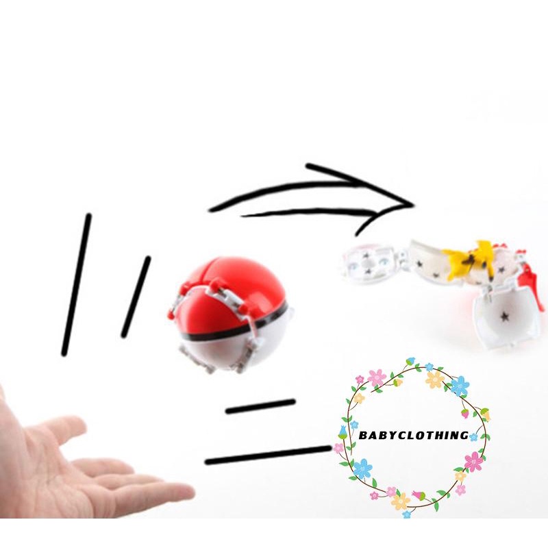 Quả Bóng Pokemon Đồ Chơi Tự Động Sáng Tạo Cho Trẻ Em