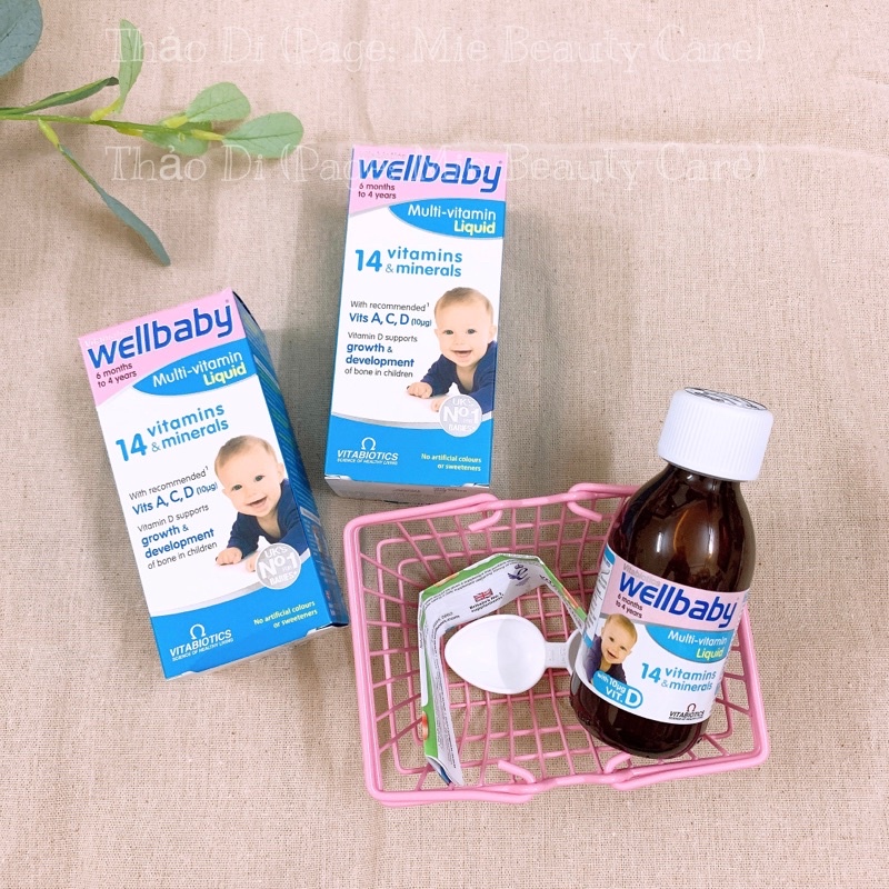 Vitamin Tổng Hợp Wellbaby - UK