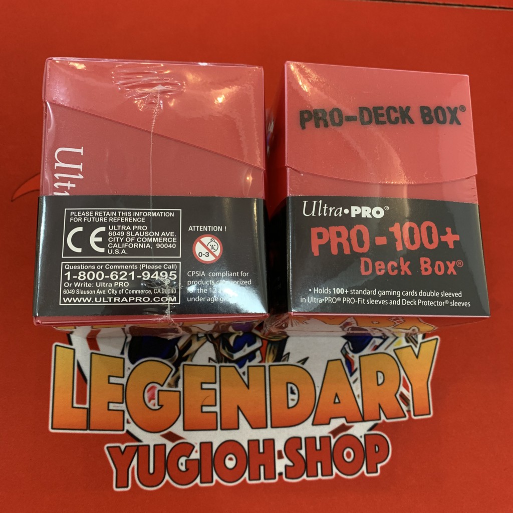 [Phụ kiện Yugioh Chính Hãng] Deck box Ultra Pro 100c – Hộp Đựng Bài Chính Hãng Chuẩn 100%