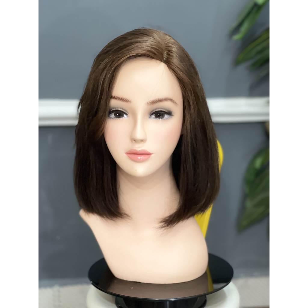 TÓC BỘ BẰNG TÓC THẬT 100% SIÊU DA LƯỚI ĐẦU