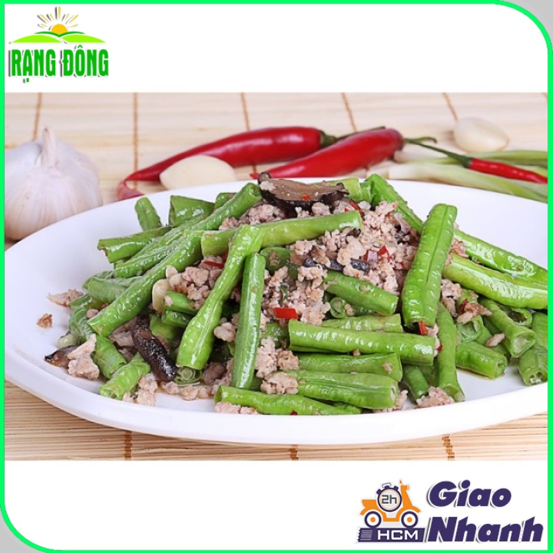 Hạt giống Đậu Đũa Ngọt Bụi Lùn Trồng Quanh Năm, Cây Sinh Trưởng Khỏe (gói 20 gram) - Hạt giống Rạng Đông