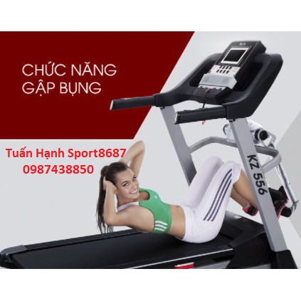 Máy chạy bộ điện KZ 556 nâng cao sức khỏe cho cả gia đình